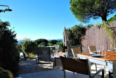 Image de Gigaro - Mas climatisé avec vue mer