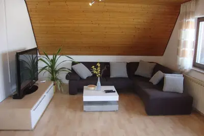 Image de GemĂĽtlich und Zeitlos Modern Eingerichtete Ferienwohnung in Ruhiger Lage an der Romantischen StraĂźe