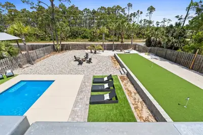 Image de Gulf view, Pet friendly, Firepit, Sleeps 16