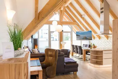 Image de Vacation apartment Möwenglück - Haus Meeresleuchten with use of sauna and adventure pool