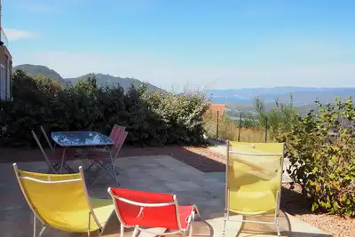 Image de Myrte vue mer et montagne, rez de jardin