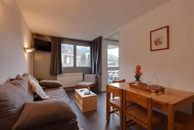 Image de Balcon, parking, télévision, casier à ski, 31m², Serre Chevalier