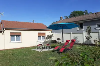 Image de Petite maison rénovée proche centre Lunéville, jardin, barbecue, parking privatif, à 30 min de Nancy