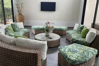 Image de En tierra caliente con naturaleza, piscina, paisajes y ambiente relajante.