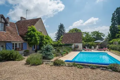 Image de Belle maison de vacances privée avec Wifi, piscine privée, Tv, terrasse, animaux admis et parking