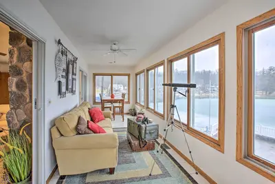 Image de Lakefront Newaygo Home - Private Dock, Kayaks