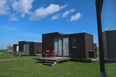 Image de Sustainable vacation in the Green Tiny House Nature 5 on the North Sea