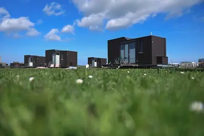 Image de Sustainable vacation in the Green Tiny House Nature 7 on the North Sea