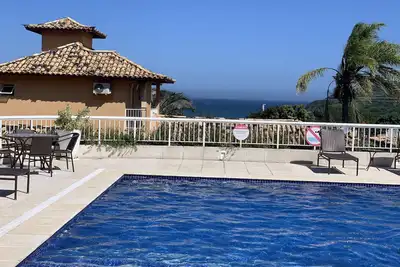 Image de Ótima Casa Condomínio Villa Santorini com vista para a Paia Ferradura Búzios Rj