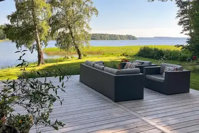 Image de Belle maison à Höör avec vue sur le lac