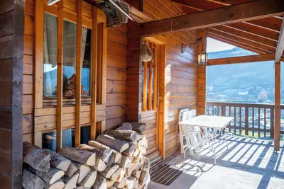 Image de Chalet Terrasse Sud avec Vue Montagne *Cheminée *Parking *Animaux