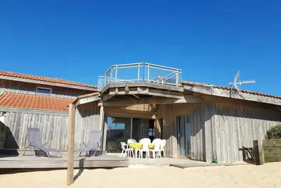 Image de Maison de plage, les pieds dans l'eau