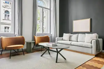Image de Newly renovated Alsergrund 4br w\/ Fireplace & Storage, by Blueground