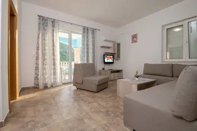 Image de Villa Jazina Pavlović - One Bedroom Apartment with Balcony and Sea View 3