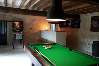 Image de Bergerie du Vexin, billard & jardin