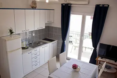 Image de Appartement dans Vodice avec vue mer, Balcon, Climatisation, Wifi (612-4)