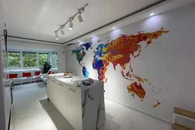Image de EVAs★WorldMap★Bright★Spacious 2br\/2ba\/FreeParking
