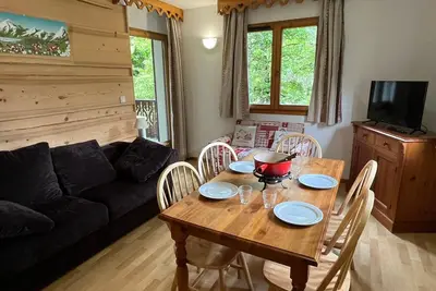 Image de Charmant 2 Pièces Cabine avec Parking et Balcon - Résidence Le Grand Tétras à Samoëns