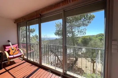 Image de T2 avec Wifi, parking, loggia et vue mer à Banyuls-sur-Mer