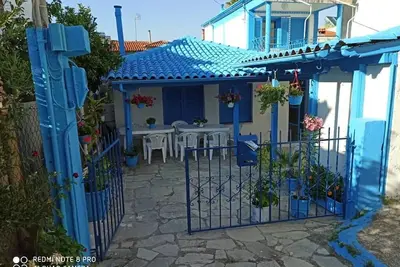 Santorini house in Pefkohori