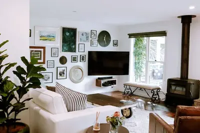 Image de The Grange country retreat, with a birds eye view!