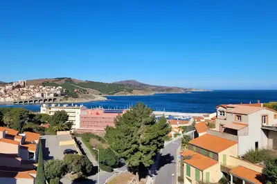 Image de Maison vue mer - 100m 2 - Terrasses - 4 chambres - 2 sdb - clim - WiFi