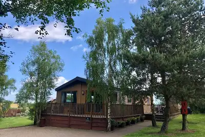 Image de Beautiful lodge with hot tub in the heart of the Northumberland countryside