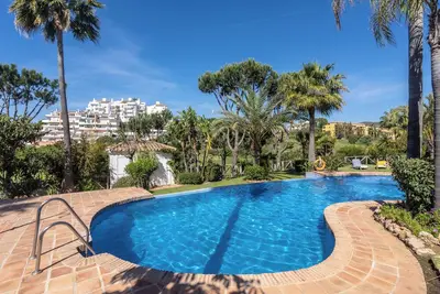 Image de Maison \"Casa Mijas\", proche plage, avec vue sur la mer, piscine partagée et Wi-Fi.