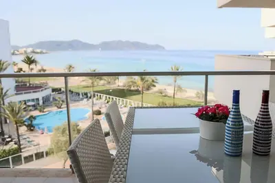 Image de Appartement \"Sea Club Apartment Cala Millor 5\", proche plage, avec balcon et Wi-Fi.