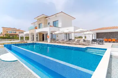 Astounding Cyprus Villa | Aretousa Ena | 4 Bedrooms | Private Balcony & Pool View | Paphos