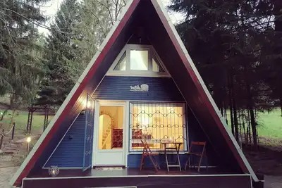 Image de Adventure vacation in the Thuringian Forest - FinnhĂĽtte on a dreamlike property!