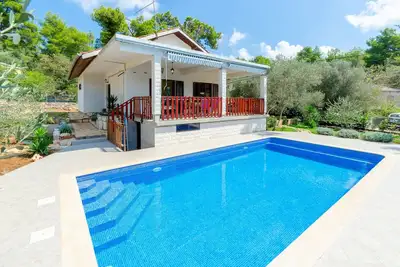 Image de Maison pour la famille avec la piscine Baie Gradina, Korcula (K-19317)