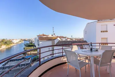 Image de 0138-Les Dunes Appartement au canal avec grande terrasse et parking