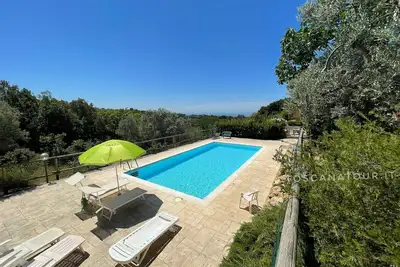 Image de Casa Sophia, pool with sea view - garden, barbecue and parking are pri
