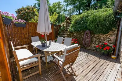 Image de Maison super confortable dans le centre de Brantome, avec un joli jardin