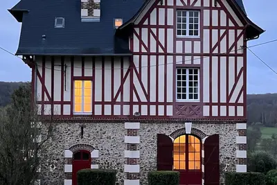 Image de Magnifique maison de campagne style anglo normand
