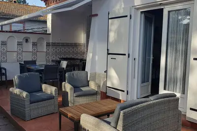 Image de Maison à Argelès Plage, 50m de la Mer, Wifi, Clim, Terrasse, Parking Privé