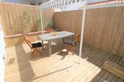 Image de À 100m de la plage, maison idéale avec terrasse et équipements complets