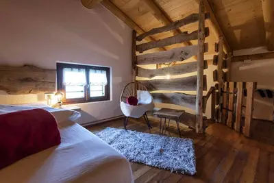 Image de Maison de vacances 'Ca' de l'Elmo' avec vue sur la montagne et le jardin