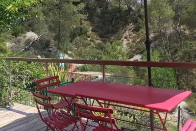 Image de Maison de Vacances sur la Côte d'Azur, avec piscine, balançoire, trampoline