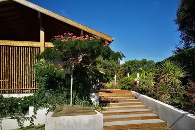 Image de La Villa Hossegor, classée 4 étoiles, 6 chambres, 5 sdb, piscine chauffée.