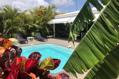 Magnifique villa avec jardin tropical et piscine privée