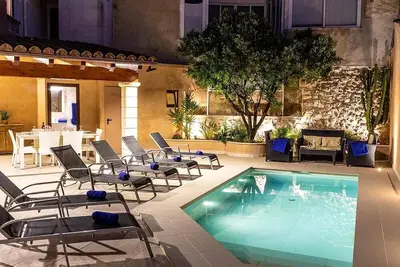 Image de Stunning Townhouse, A/C, Private Pool, Fantastic Outdoor Spaces in the centre of Old Town Pollenca!