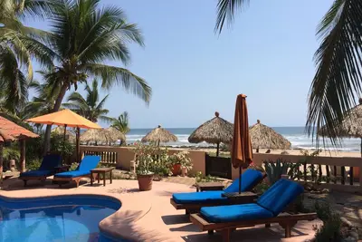 Image de 1br. Beachfront Bliss - Troncones - Perfect for Two - on the beach