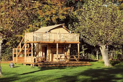 Image de Glamping de luxe dans le Horsterwold