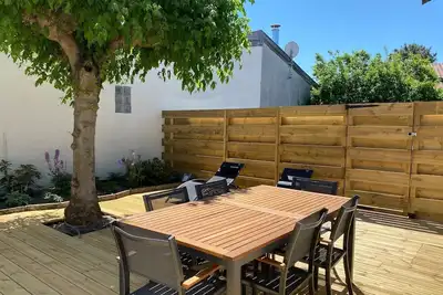 Image de Maison avec belle terrasse 10 min de la plage 4 couchages