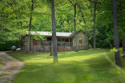 Image de Sylamore Creek Retreat- with Creek Views