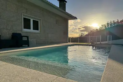 Image de Maison de vacances avec piscine et vue imprenable Ă 15min. du centre de Braga
