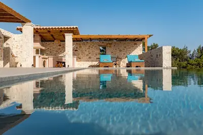 Image de Maison de vacances Mouzaki pour 1 - 6 personnes avec 2 chambres à coucher - Maison de vacances