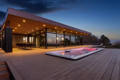 Image de Superbe maison à Knebel avec sauna
